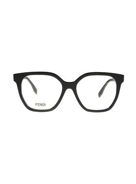 【自营】Fendi LETTERING几何形光学镜女士亚洲版 FE50087F方形