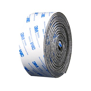 3M自粘魔术贴带背胶强力毛面勾面双面粘贴衣服鞋子汽车脚垫固定贴