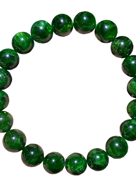 天然冰透透辉石手链饰品礼物情侣