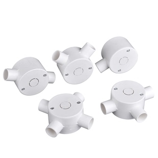 联塑pvc接线盒家用明装防爆接线盒户外密封防水塑料三通电线接头