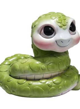 铜心满福《如意蛇》蛇年吉祥物 家居饰品 铜工艺品蛇年本命年礼物