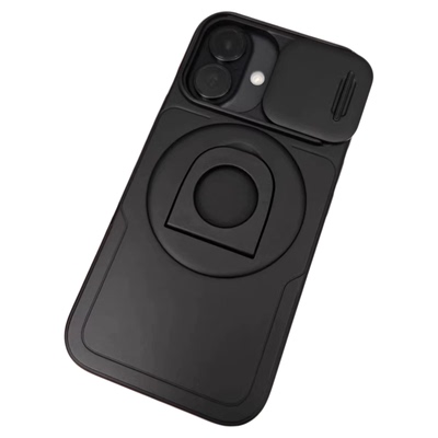 【滑盖镜头】旋转支架手机壳