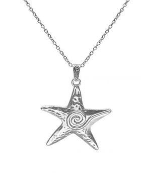 海星长款项链星星长毛衣链