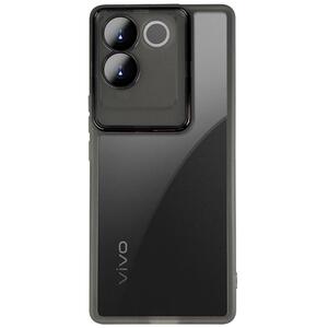 适用vivos17自带镜头膜手机壳s17e新款支架壳s17pro保护套透明黑硅胶vivi壳膜超薄S17镜头全包防摔高级感男女