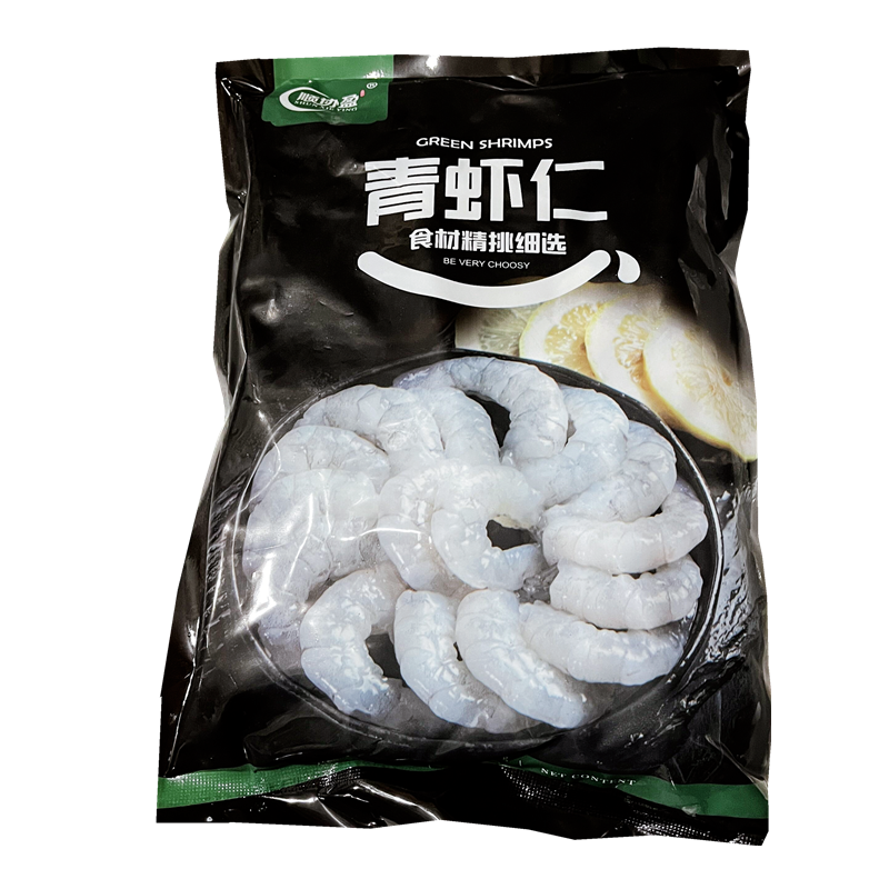 顺协盈青虾仁10包*1kg单冻虾仁
