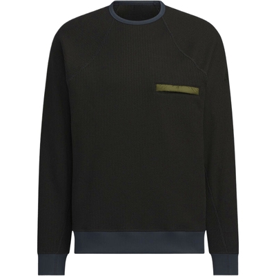 adidas阿迪达斯男子CE WAFFLE CREW运动休闲长袖T恤KA1270