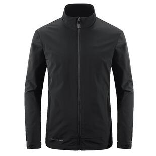 春秋外套男休闲薄款上衣宽松大码透气中青年帅气百搭运动立领夹克