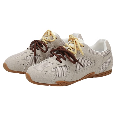 达芙妮复古平底德训鞋