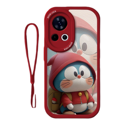 2024新年发呆叮当猫适适用华为nova12Ultra小羊皮手机壳nova12全包11pro防摔HUAWEI硅胶壳10男女9活力版8可爱