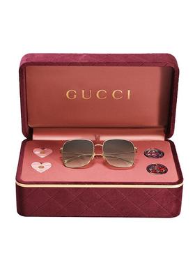 古驰GUCCI迷链太阳眼镜