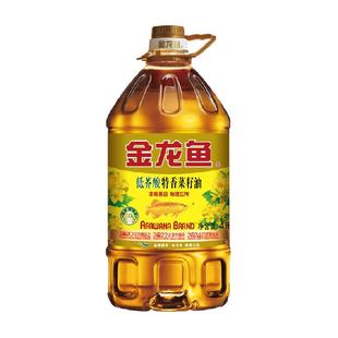 金龙鱼特香低芥酸菜籽油菜油4L非转基因健康食用油