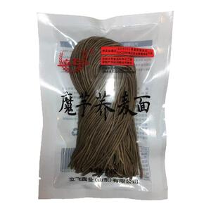 0脂肪魔芋荞麦面黑麦面圆挂面