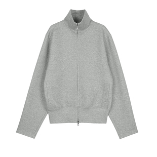 MRS Studios 时髦休闲双向拉链开衫卫衣/松紧腰及地卫裤运动套装