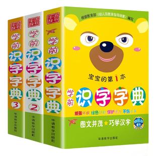 彩图注音学前识字字典 第1/2/3本3册幼小衔接幼儿园学前教育启蒙识字字典 幼升小字典拼音识字笔画笔顺 儿童宝宝书 小学生识字宝典