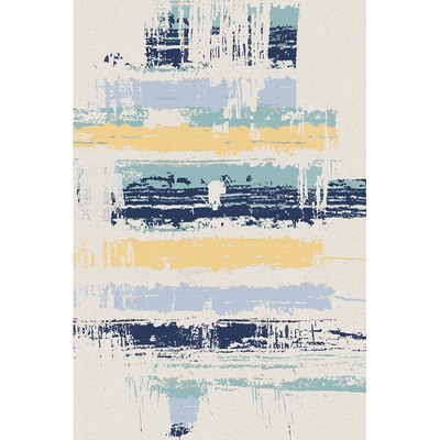 北欧简约风格茶几垫卧室床边地毯