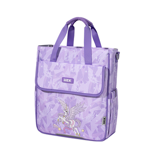 uek优壳儿童补习袋小学生手拎手提书包初高中生补课包课外美术袋