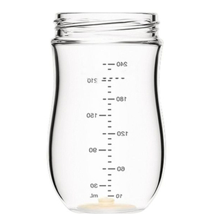 适配世喜6.4cm玻璃奶瓶新生儿瓶身配件单卖手柄保护套防摔通用