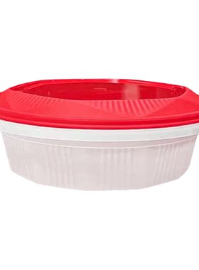 圆形塑料密封外卖餐盒1250ml