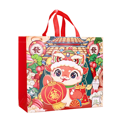 新年爆款防水春节马年送礼礼品袋