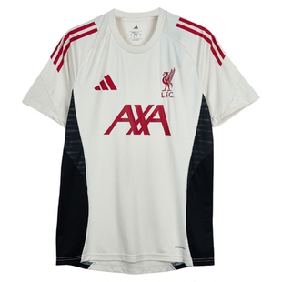 SFS阿迪达斯Adidas 25/26利物浦赛前训练服短袖足球服男 JV6574