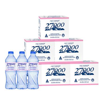 27000天然矿泉水进口低钠富含锶