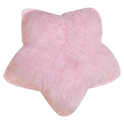 甜美日系毛绒五角星刘海BB夹