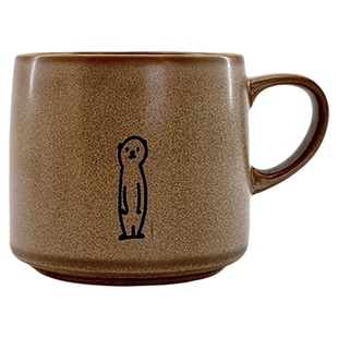澳洲狐獴复古咖啡杯马克杯少量快闪周边情侣高颜值私藏网红IP解压