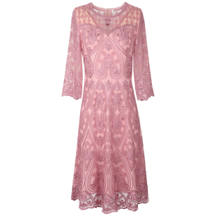 女儿结婚知性大气婚宴装年轻喜婆婆礼服正式场合婚礼妈妈装连衣裙