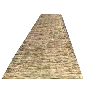 稻草帘子大棚保温防寒隔热屋顶装饰草帘子稻草垫铺地保湿防滑草垫