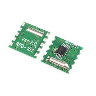 FM立体声收音机模块RRD102 V2.0无线调频模组 RDA5807M芯片电路板