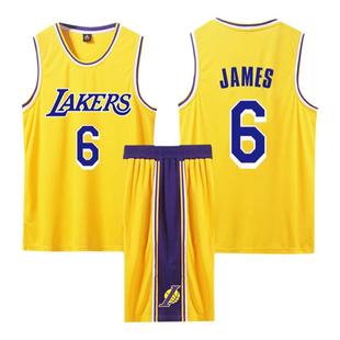 詹姆斯球衣23号JAMES湖人队6号城市版热火骑士儿童篮球服套装定制