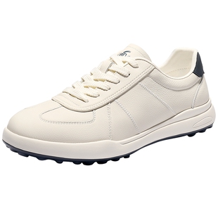 森达板鞋男2026春季新款商场同款简约时尚休闲德训小白鞋2CC01AM6