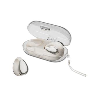 山水AW17无线蓝牙耳机气骨传导不入耳开放式耳夹运动跑步2025新款