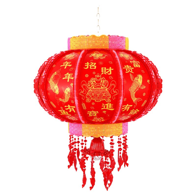 水晶灯笼乔迁户外春节走马灯七彩