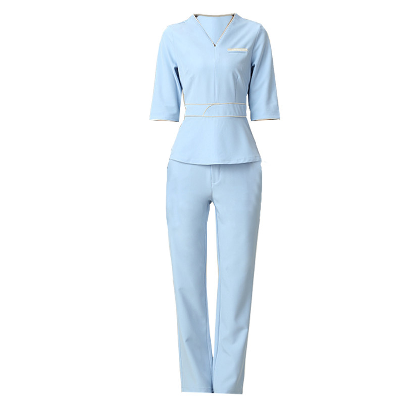 秋冬新款美容师工作服多买多优惠