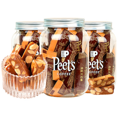 Peets皮爷咖啡海盐太妃糖扁桃仁