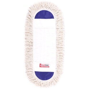 伊司达45cm脚踏可脱卸式平地拖把配布 尘推罩全棉替换套布ES9843