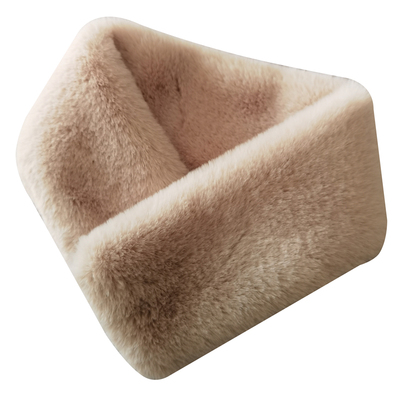 围巾女冬季毛毛绒领子加厚保暖