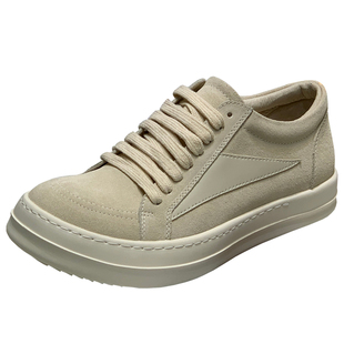 ro低帮鞋子男三角标侵权款主线暗黑运动休闲鞋厚底增高情侣板鞋女