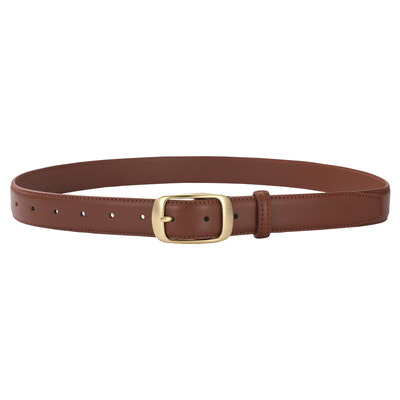 啄木鸟女士皮带真皮简约百搭韩版2025新款牛皮女款配牛仔裤腰带女