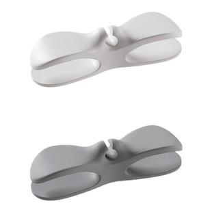 整理师推荐绕线器电线固定器插座墙上固定卡扣电线收纳神器理线器