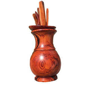 缘创艺红木茶具茶道缅甸大红酸枝一物一图功夫茶整木套装茶夹茶针