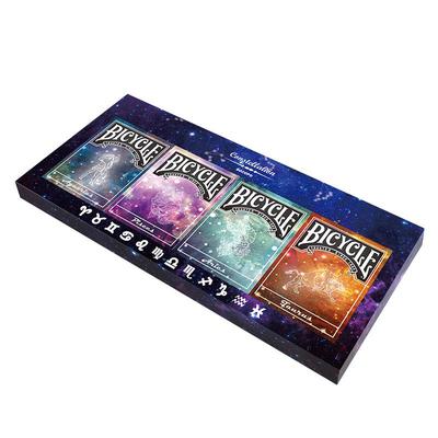 bicycle十二星座单车扑克牌花切