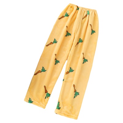 儿童睡裤宝宝珊瑚绒加厚绒裤男童