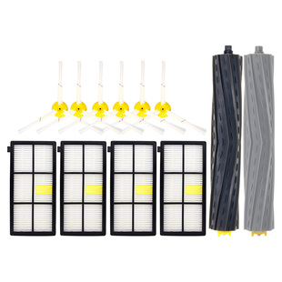 适配iRobot扫地机器人8/9系配件860/870/890/960/880滚刷边刷滤网