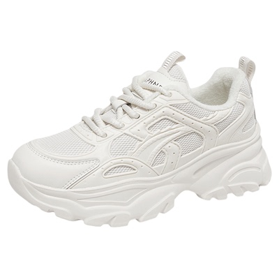 达芙妮加绒厚底老爹鞋女鞋