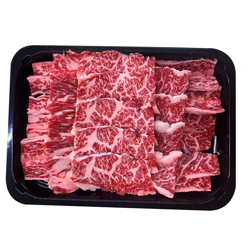 澳洲巧克力纯血和牛MAYURA签名级腹肉心原切烤肉烧肉牛排
