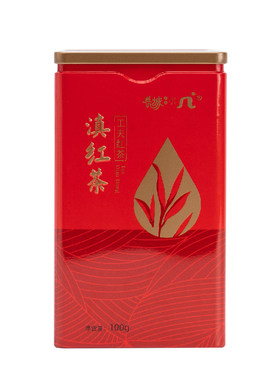 大叶种长城茶业滇红茶罐装100g
