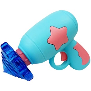 发光陀螺枪玩具儿童男孩女孩对战盘旋转飞碟发射器竹蜻蜓弹射新款