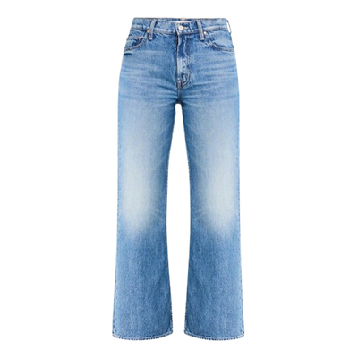 motherdenim复古九分微喇牛仔裤